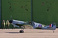 Perth based Australian Supermarine Aircraft Factory Spitfire Mk.26, IJ*H/VH-IJH,  is an 80% sized replica twin-seat kit-build owned and flown by Ian Hutchinson.