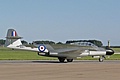... otherwise unmarked Gloster Meteor NF11, WM167/G-LOSM which is also owned by Air Atlantique Classic Flight.