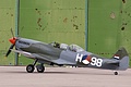 Spitfire Mk.IXT Trainer, H*98 (G-CCCA), in its original Royal Netherlands Air Force colour scheme by its current operator Historic Flying Ltd.