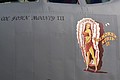 Close-up of the 'Cherokee Strip II' noseart on the 93rd. Bomb Squadron's B-52H BD/60-0045.