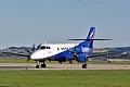 Eastern Airways operate the Jetstream 41 on scheduled flights from Aberdeen but G-MAJG was being used by British Aerospace for their VIP guests.
