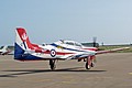 Shorts Tucano T.1 ZF269 from 1 Flying Training School flew the solo display in a Union Flag based scheme with Royal Jubilee markings