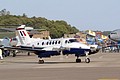 Saturday's service VIP support was provided by 45(R) Squadron Beech King Air B200 ZK455/O 'Vagabond'