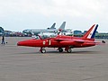 Although spending its service life with 4 FTS as XP504 G-TIMMS wears the 'Red Arrows' markings of XS111 as flown by Ray Hannah