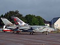 Dambusters at dawn as 70th. Anniversary Tornado GR.4 ZA412 and ZA404 in standard markings are caught by the morning light