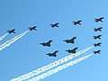 Red Arrows and Typhoon formation