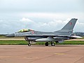 Royal Danish Air Force F-16AM E-607 from the pool-operated Skydstrup Fighter Wing