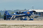 John Klatt's single-seat MX-S of the Air National Guard aerobatic team