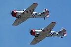 GEICO Skytypers two-ship overhead