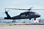 Resident RI National Guard UH-60 Black Hawk used for a photo flight