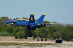 Blue Angels #6 solo flat take-off with full afterburner