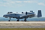 A-10C Thunderbolt II on its way to the static display ramp