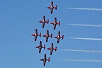 Canadian Snowbirds formation display