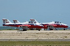 Canadian Snowbirds section one take off