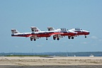 Canadian Snowbirds section two taking off