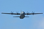 Rhode Island ANG C-130J-30 Hercules fly-over