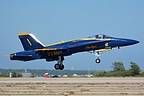 USN Blue Angels leader taking off on Saturday