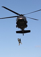 UH-60 Blackhawk Medevac Combined Arms demonstration