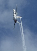 USN Tac Demo VFA-106 F/A-18F fuel dump