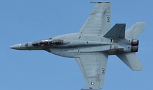 USN Tac Demo VFA-106 F/A-18F topside