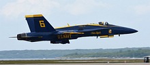 USN Blue Angels solo #6 flown by Lcdr Brendan Hempler