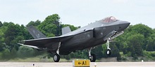 F-35A Lightning II landing