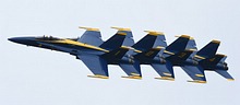 USN Blue Angels main formation