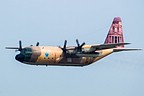 Royal Jordanian Air Force C-130 Hercules departure