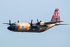 Royal Jordanian Air Force C-130 Hercules departure