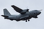 Italian Air Force's RSV flight showcased the Alenia/Lockheed-Martin C-27J Spartan