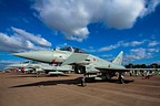 Eurofighter Typhoon line-up at RAF Fairford