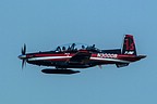 Hawker Beechcraft T-6C Texan II demo aircraft