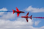 RAF Red Arrows Aerobatic Display