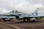 Luftwaffe EF2000 with NATO Tiger Meet 2017 Atlantic Tiger markings