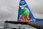 Pakistan Air Force C-130E Hercules humanitarian/peacekeeping mission tail