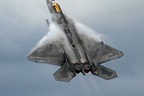 USAF F-22A Raptor Demo climb