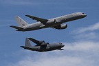RNZAF B757-200 and C-130H