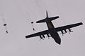 Kiwi Blue Parachute Team jumping from a C-130