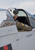 P-51D Mustang pilot