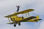 Tiger Moth wingwalking