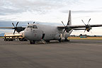 RAAF C-130J being refuelled upon arrival at Ohakea
