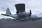 USMC KC-130J in the static show at Ohakea