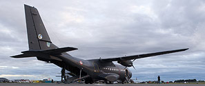 AdlA C235 on the platform at Ohakea for the show