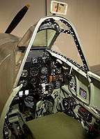 Spitfire TR.9 cockpit