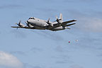 RNZAF P-3K Orion demonstrating sonar buoy drop