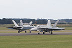 RAAF F/A-18A Hornet taxiing