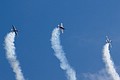 Aerostars Yak-50 team with Sukhoi 26