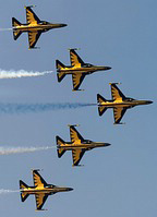 RoKAF Black Eagles formation