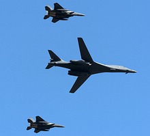 USAF B-1B Lancer & RoKAF F-15K Slam Eagle