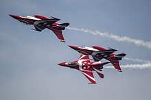 RSAF Black Knights F-16 formation display team